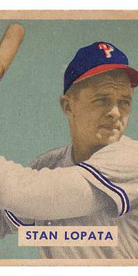 Stan Lopata, American baseball player (Philadelphia Phillies), dies at age 87